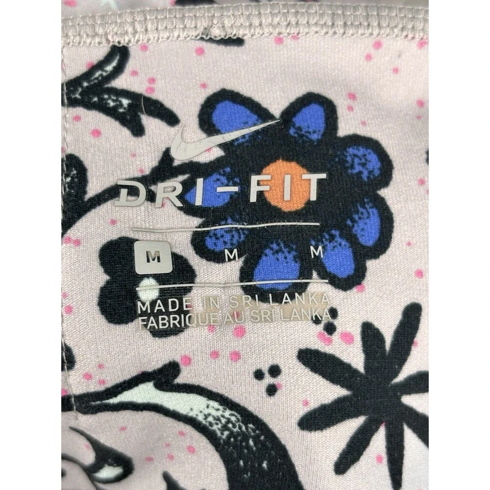 NIKE WOMEN’S POWER LEGEND FLORAL PRINTED TRAINING TIGHTS AA2231 027 M